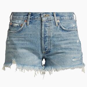 Agolde Parker Vintage Denim Cutoffs - 25